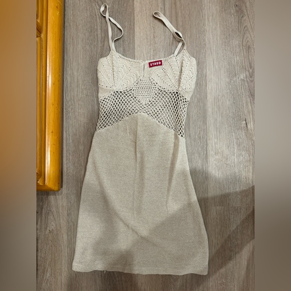 Staud Tara dress natural - Picture 2 of 6